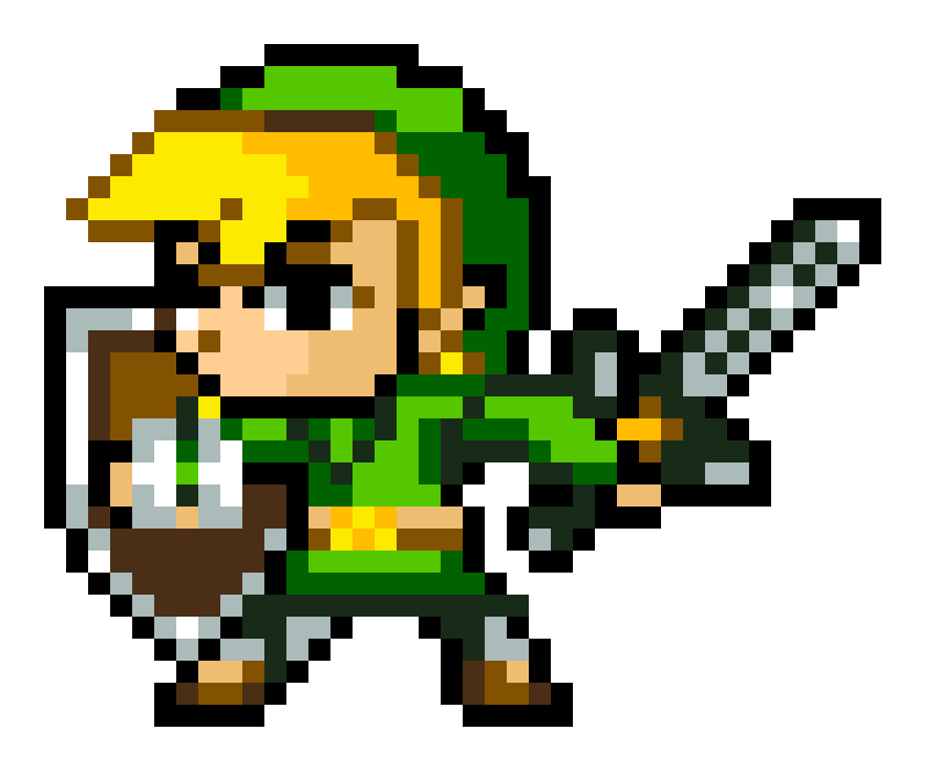 Zelda pixel art